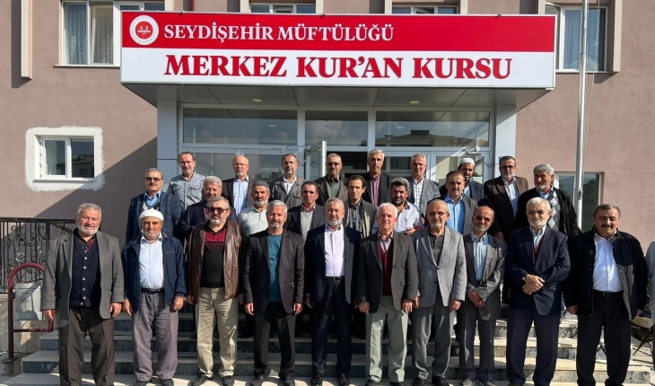 Seydişehir’de emekli din görevlileri bir araya geldi
