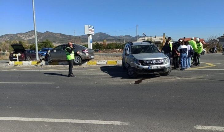 Konya’da trafik kazası: 2 yaralı