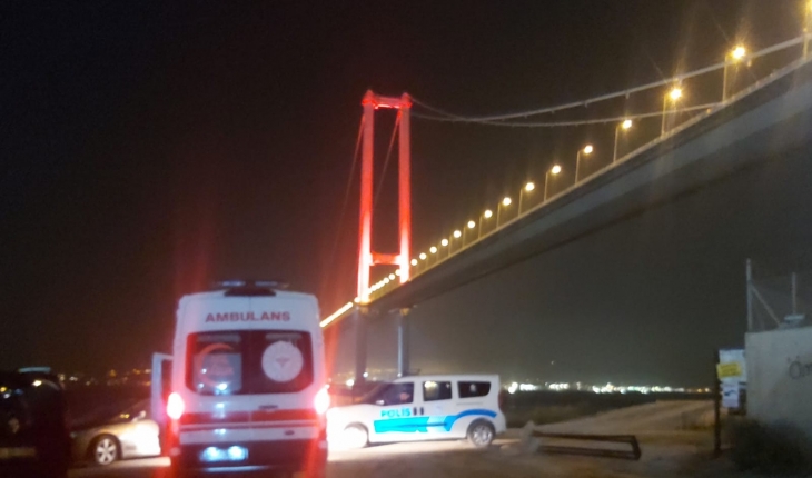 Osmangazi Köprüsü’nden atlayan genç aranıyor