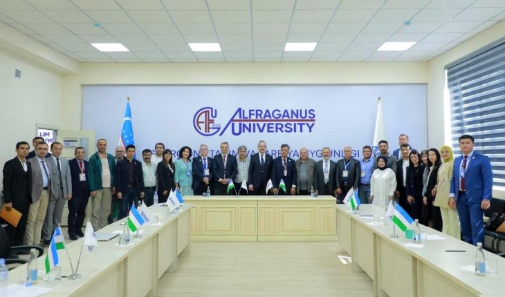 NEÜ, Özbekistan’da uluslararası kongre gerçekleştirerek iş birliklerine imza attı