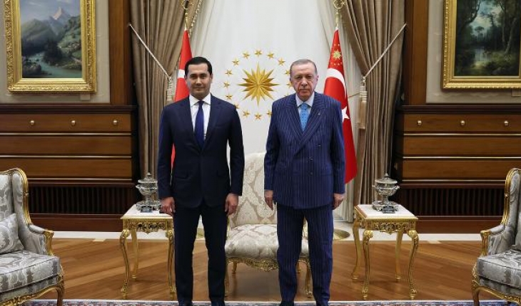 Cumhurbaşkanı Erdoğan, Özbekistan Cumhurbaşkanı Yardımcısı ile görüştü