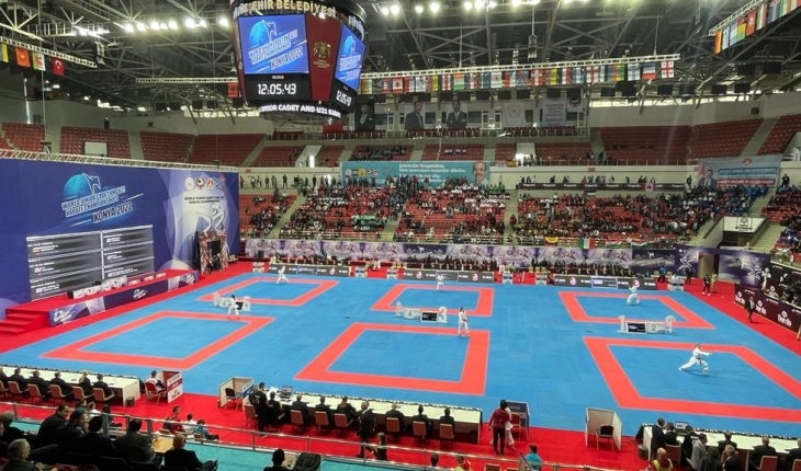 Konya'da başlayan Dünya Karate Şampiyonası'nda 2 milli sporcu finale yükseldi