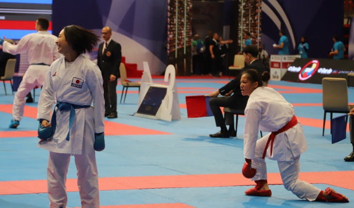 Dünya Karate Şampiyonası Konya'da sürüyor