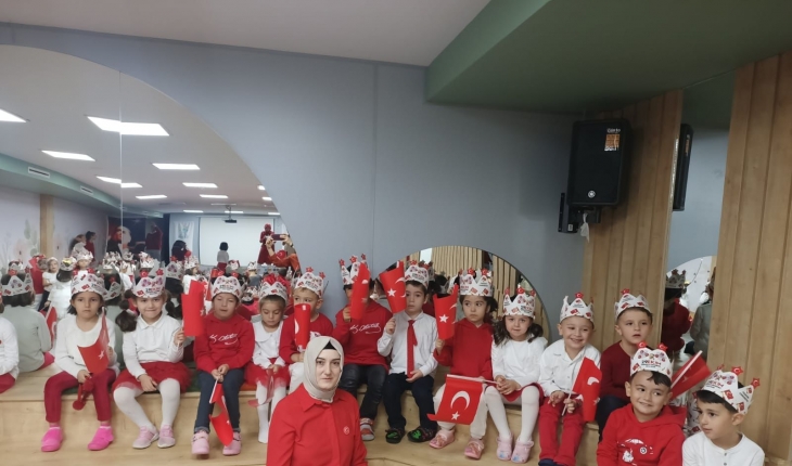 Selçuklu Belediyesi Sabır Anaokulu'nda 29 Ekim coşkusu