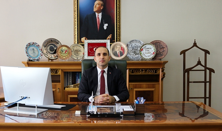 Kaymakam Polat'tan Cumhuriyet Bayramı mesajı