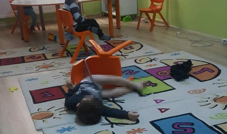 Anaokulunda çocukları sandalyeye bağlayan öğretmen ve kurum sahiplerine ceza!