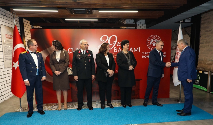 Vali Özkan, Cumhuriyet Bayramı tebriklerini kabul etti