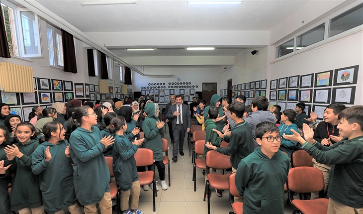 Başkan Hasan Kılca’nın okul ziyaretleri sürüyor