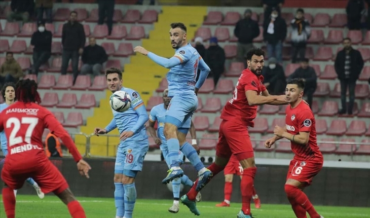 Gaziantep FK, Kayserispor maçının hazırlıklarını sürdürüyor
