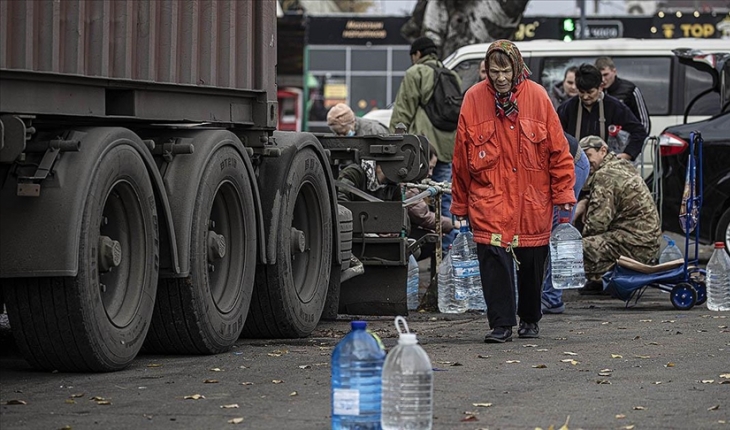 Ukrayna’nın Mıkolayiv kentinde aylardır içme suyu sıkıntısı yaşanıyor