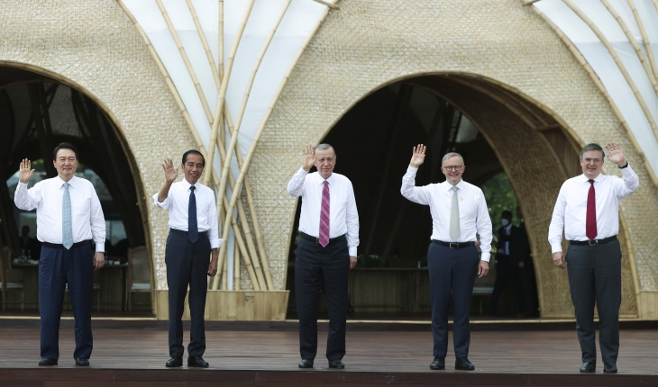 Cumhurbaşkanı Erdoğan’ın katılımıyla Bali’de MIKTA Liderler Zirvesi yapıldı