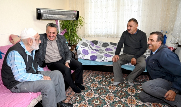 Başkan Tutal'dan Kore gazisine ziyaret