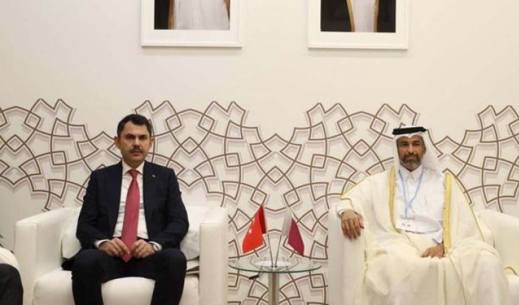 Bakan Kurum, Katar ve Hollandalı mevkidaşlarıyla görüştü