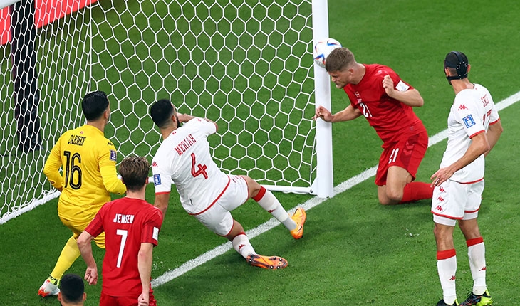 2022 Dünya Kupası: Danimarka: 0 - Tunus: 0