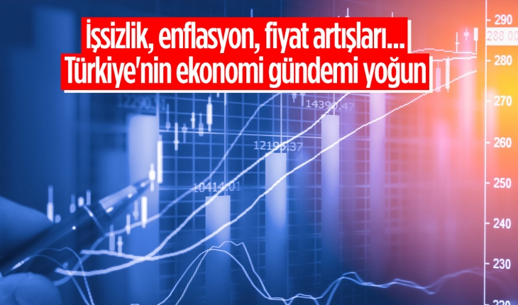 İşsizlik, enflasyon, fiyat artışları...Türkiye’nin ekonomi gündemi yoğun