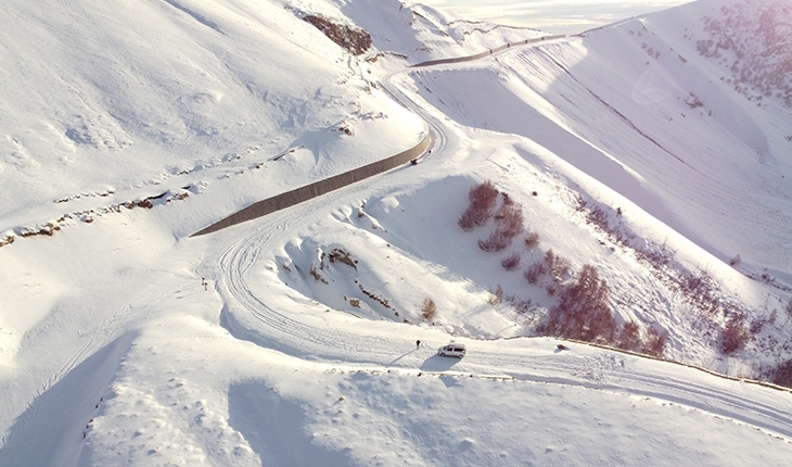 Nemrut Dağı zirvesine çıkan vatandaşlar saatlerce mahsur kaldı