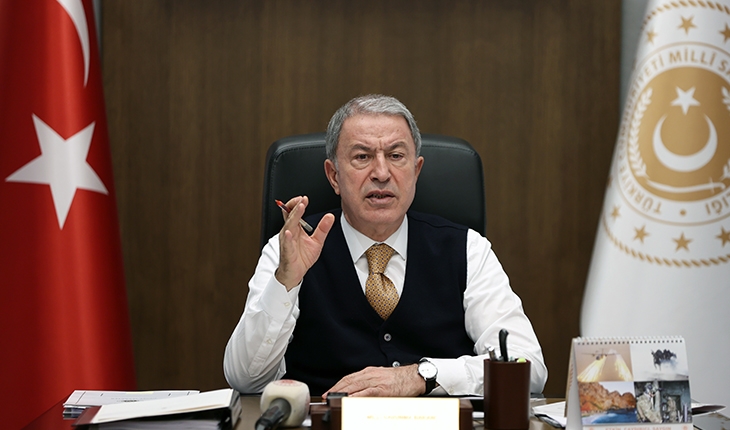 Hulusi Akar'dan Yunanistan'a uyarı: Dünün ve bugünün yanlışlarından dönün