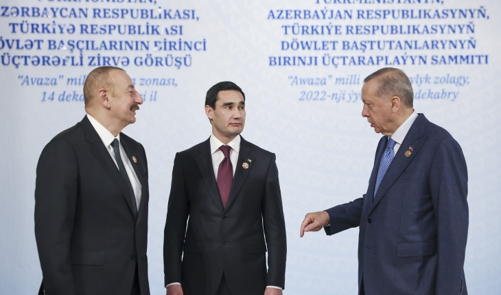 Cumhurbaşkanı Erdoğan, Türkmenistan'da 