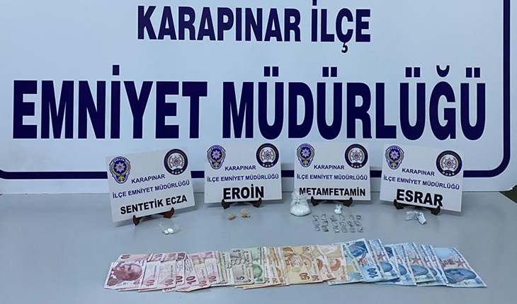Konya'da uyuşturucu ticareti yapan 2 kişi tutuklandı