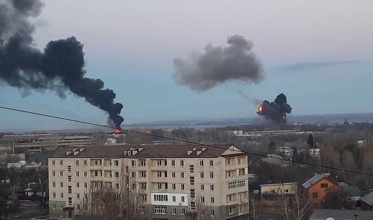 Ukrayna’nın başkentinde patlama sesleri duyuldu