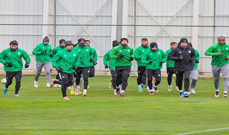 Konyaspor, kupa maçına hazırlanıyor