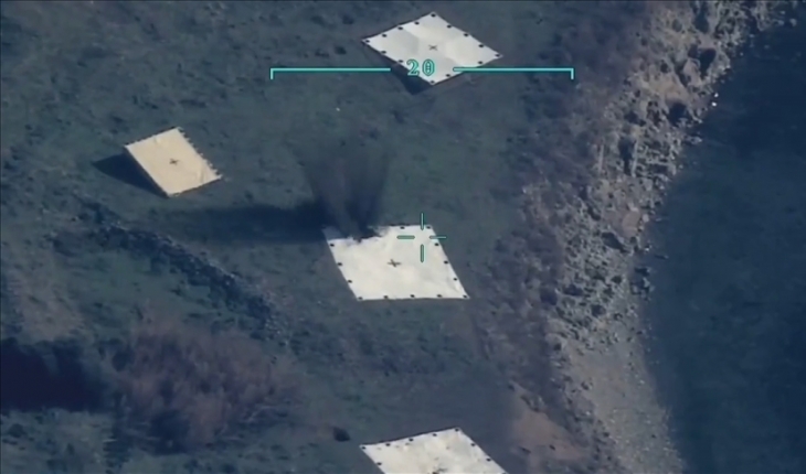 Bayraktar Akıncı ‘Gökçe Yeni Nesil Güdüm Kiti’ ile hedefini vurdu