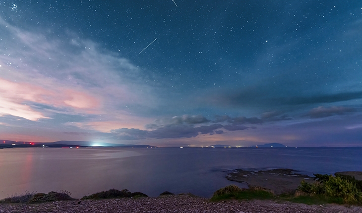 Fotoğraf sanatçısı İsa Turan Geminids meteor yağmurunda eşsiz görüntüler yakaladı   