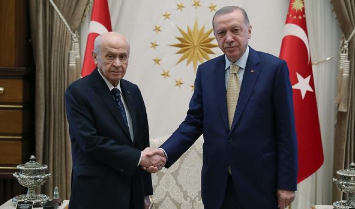Cumhurbaşkanı Erdoğan, MHP Lideri Bahçeli'yle görüştü