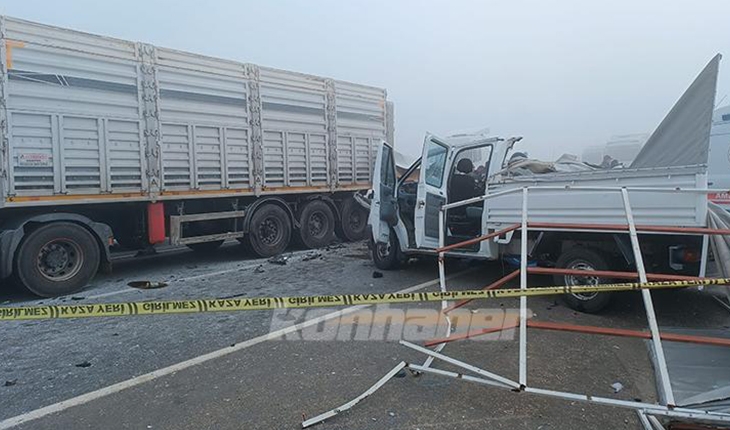 Konya'da askeri personelin bulunduğu araç kaza yaptı: 2 asker şehit