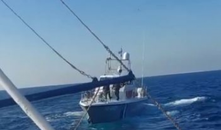 Yunanistan'dan Türk teknelerine taciz