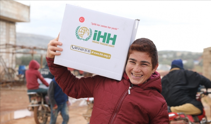 İHH 2022’de 700 bin savaş mağduruna yardım ulaştırdı