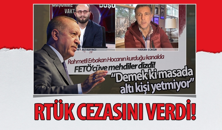 FETÖ'cüyü konuk alan Konyalının programına RTÜK'ten ceza!