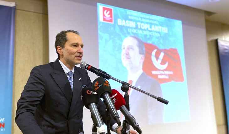 Yeniden Refah Partisi Genel Başkanı Erbakan Konya’da konuştu