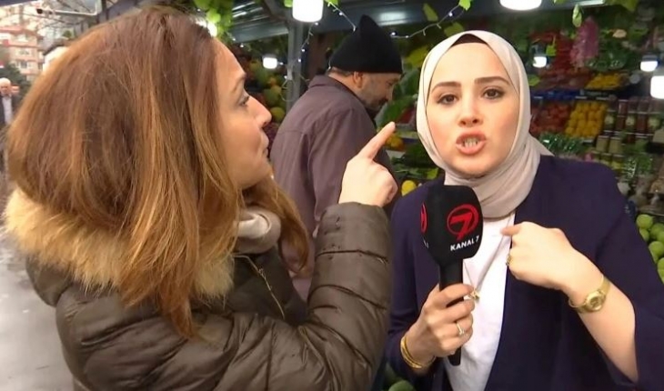 Muhabire başörtüsü nedeniyle hakaret eden kadın serbest bırakıldı