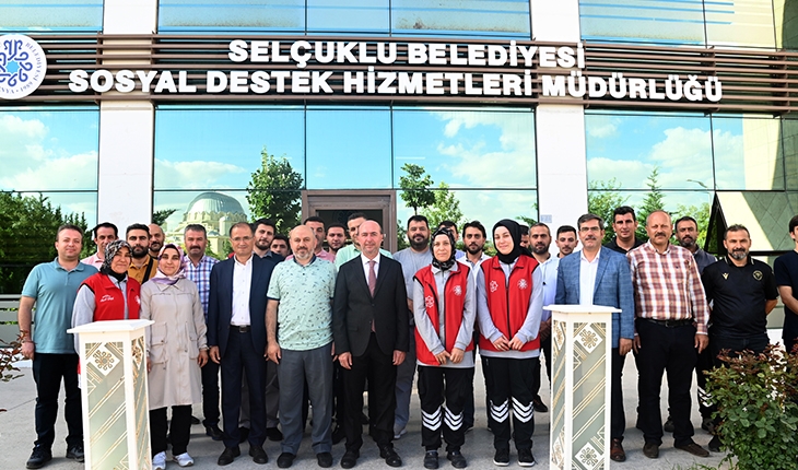 Selçuklu Belediyesi sosyal belediyecilik faaliyetleriyle takdir topladı