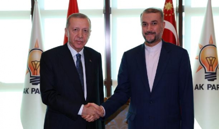 Cumhurbaşkanı Erdoğan İran Dışişleri Bakanı ile görüştü
