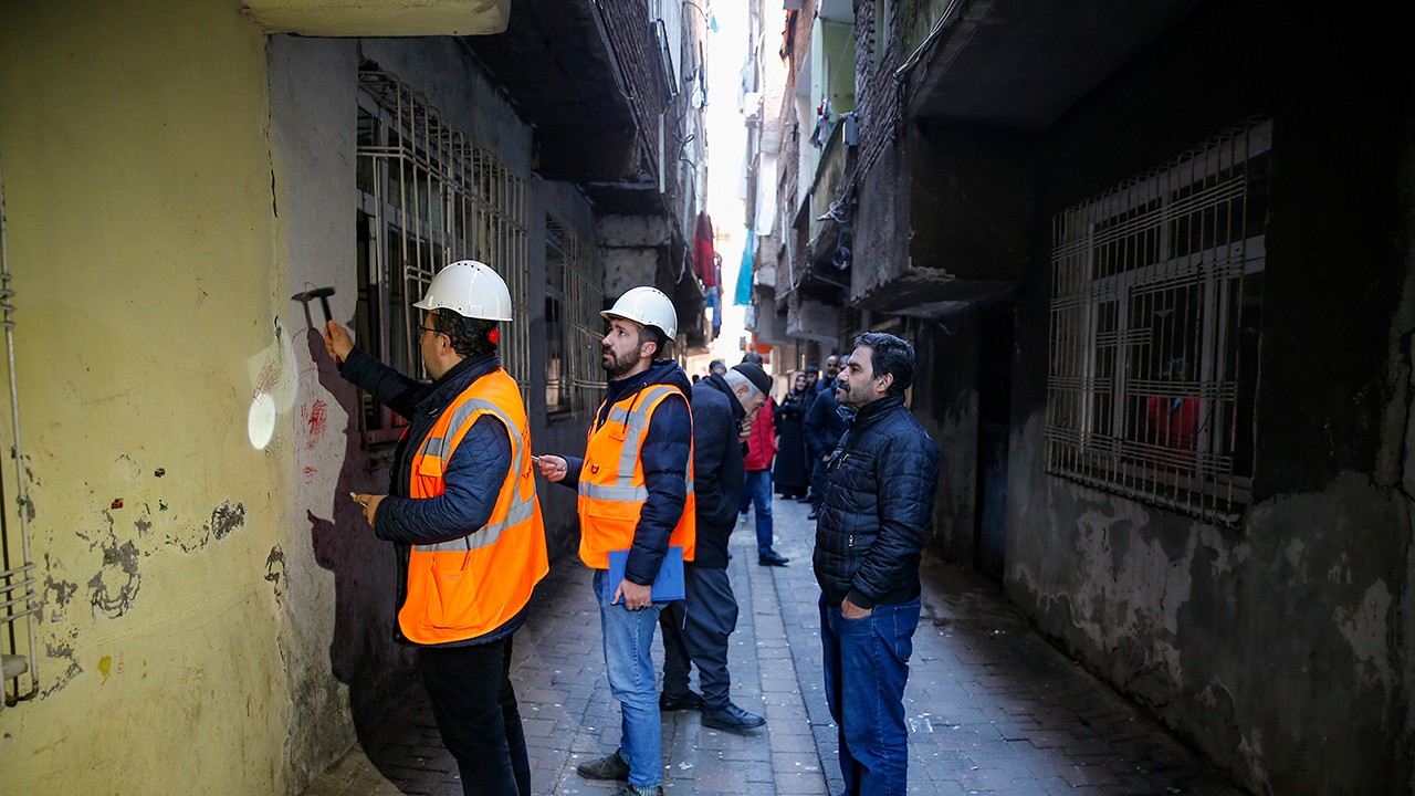 Diyarbakır’da 195 bin konut ve iş yerinde hasar tespiti yapıldı