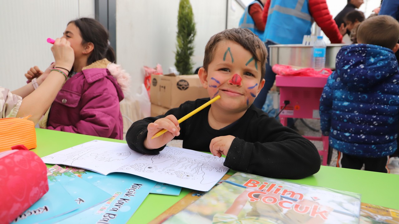 Konya Büyükşehir 11 İlde depremzede çocuklara özel etkinlikler başlattı