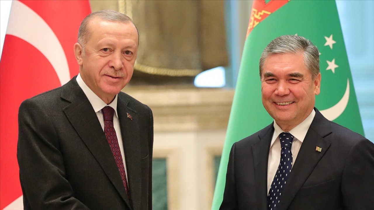 Türkmenistan Devlet Başkanı , Cumhurbaşkanı Erdoğan’ın doğum gününü  kutladı