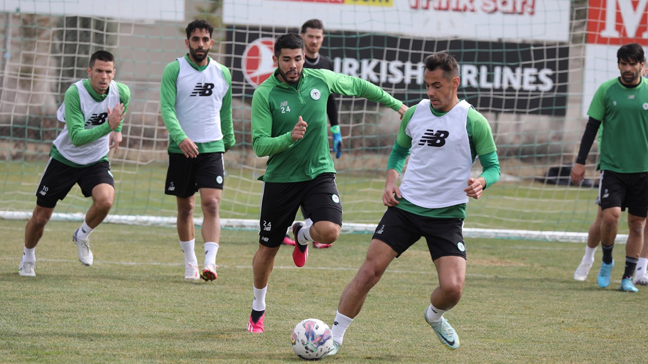 Konyaspor'da Giresunspor maçı hazırlıkları sürüyor