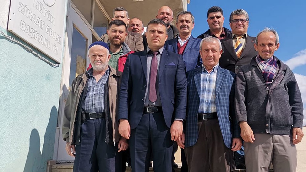 Hüyük'te Ziraat Odası Başkanlığı seçimi yapıldı