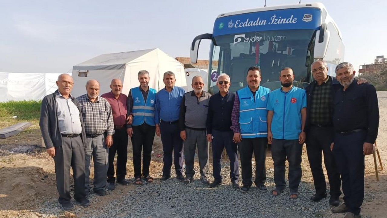Selçuklu Muhtarlar Derneği Hatay’a yardım götürdü