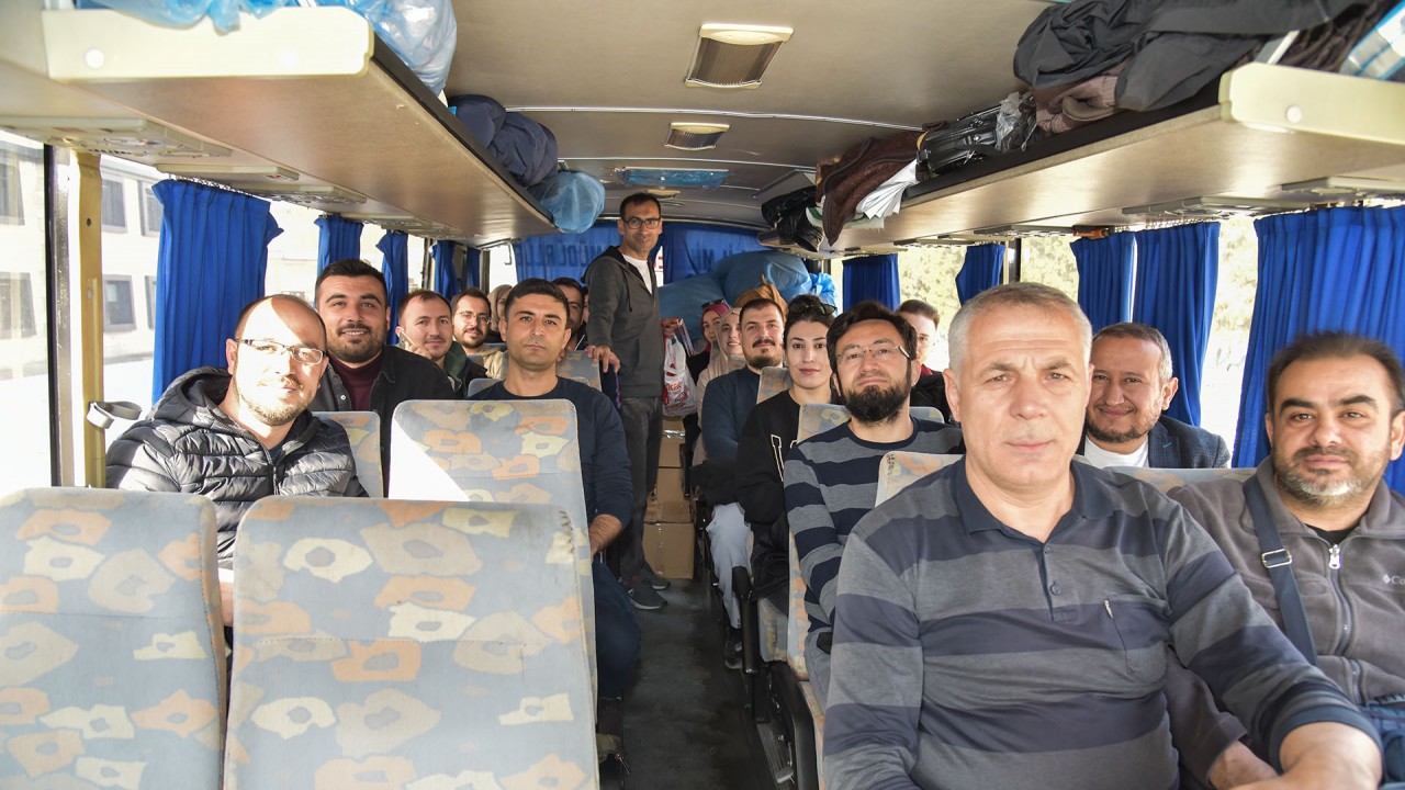 Konya'dan deprem bölgesine psikososyal destek