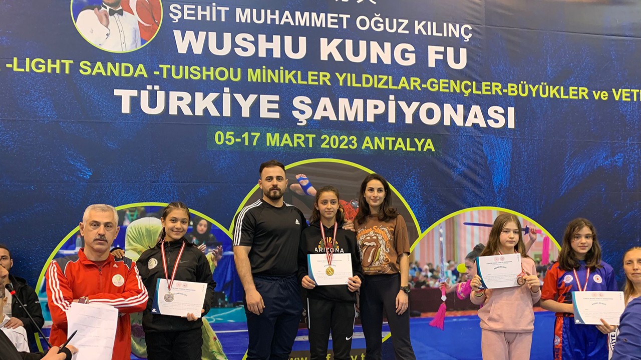Türkiye Şampiyonası’na damga vurdular