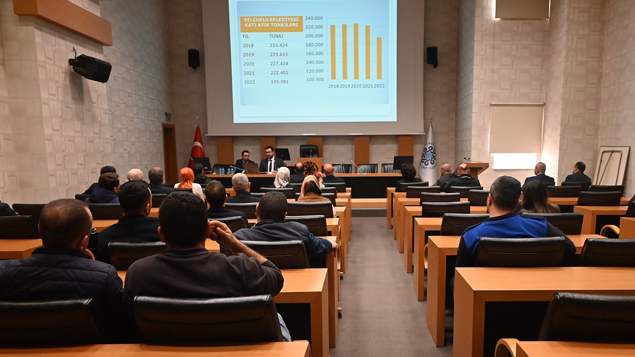 MEVKA’dan Selçuklu'da atık toplama sistemine destek