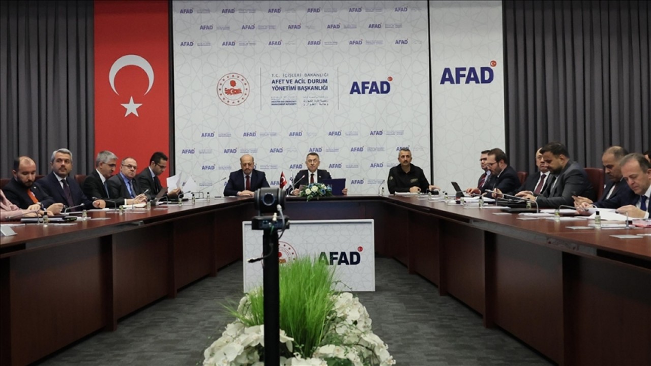 AFAD’da deprem koordinasyon toplantısı yapıldı