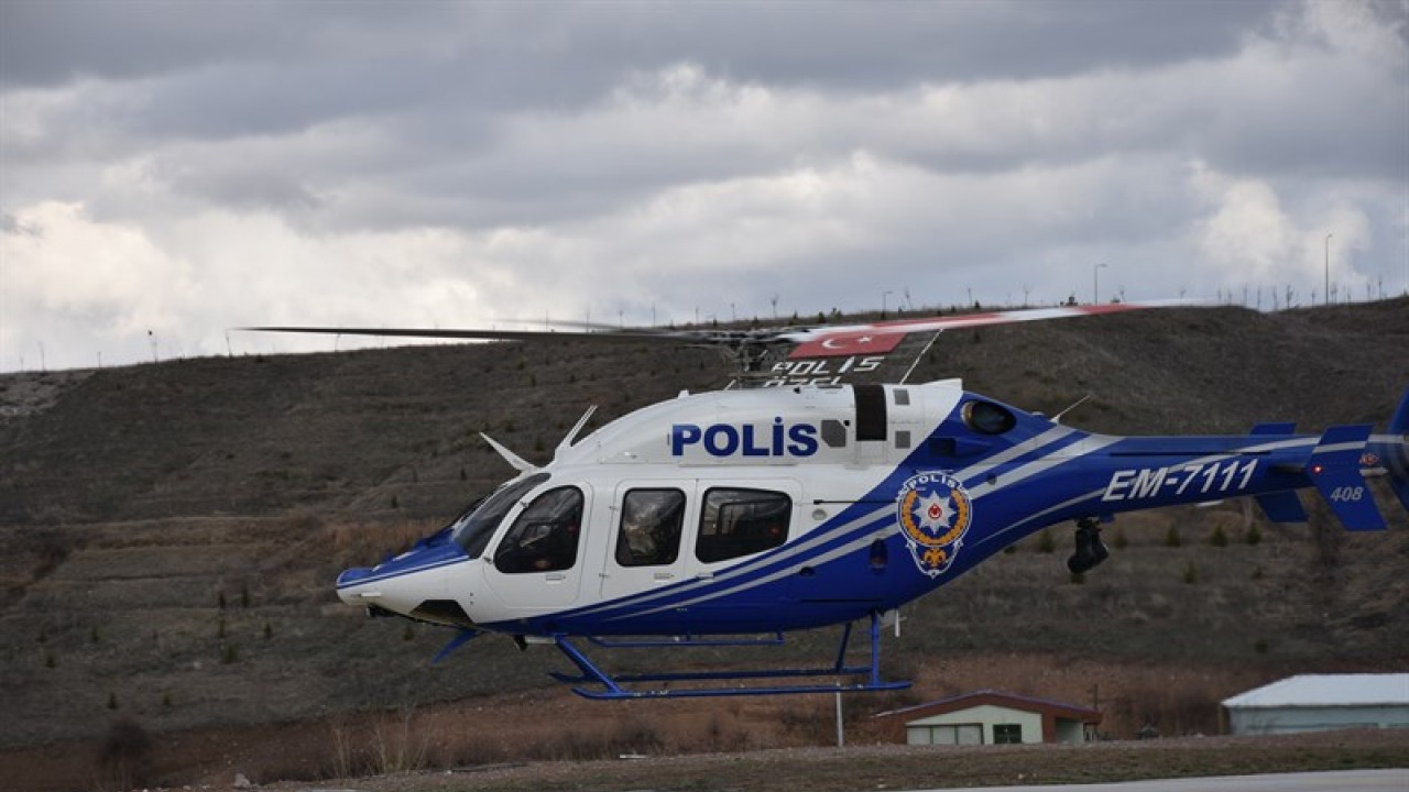 EGM'nin hava araçları deprem bölgesinde 759 sorti yaptı