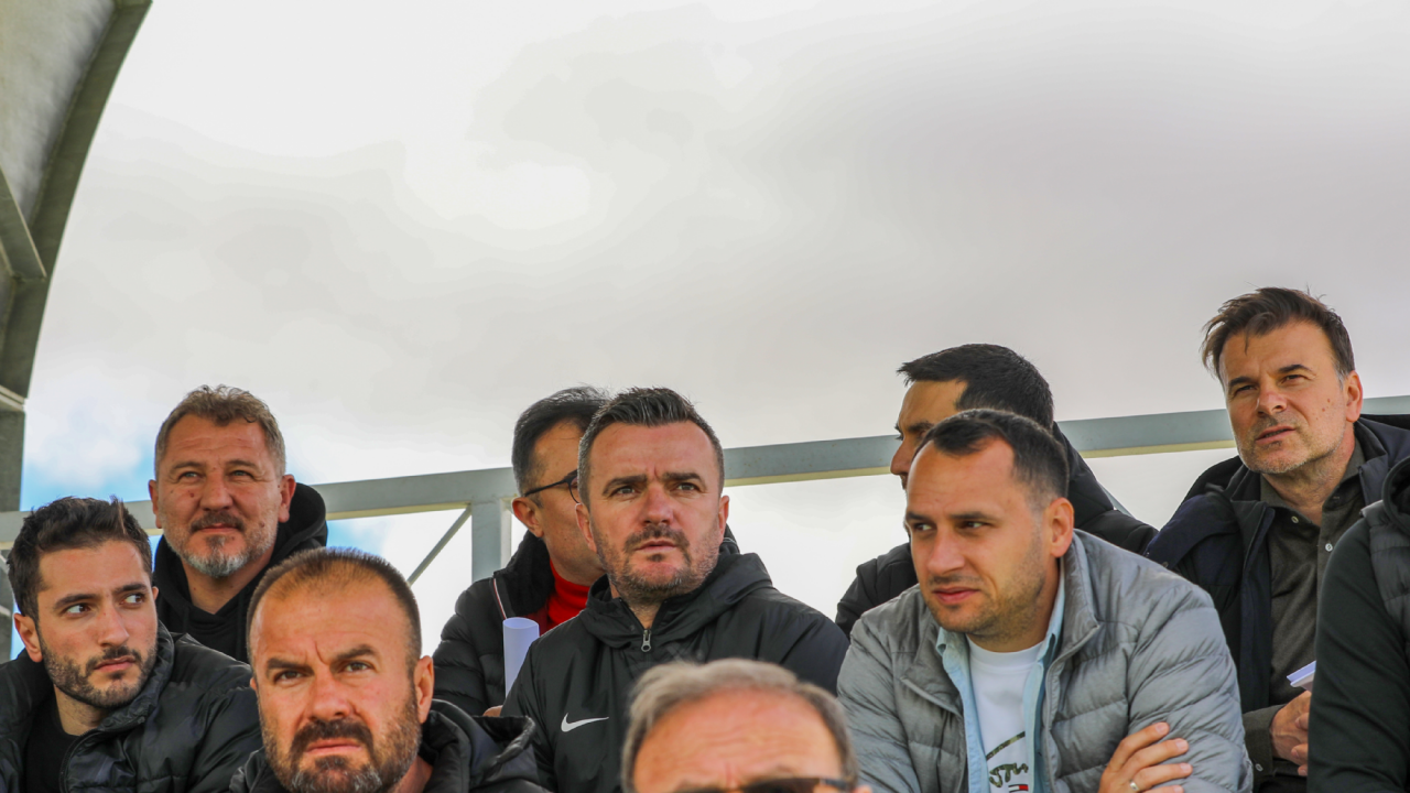 Teknik Direktör Aleksandar Stanojevic U19 Takımının maçını izledi