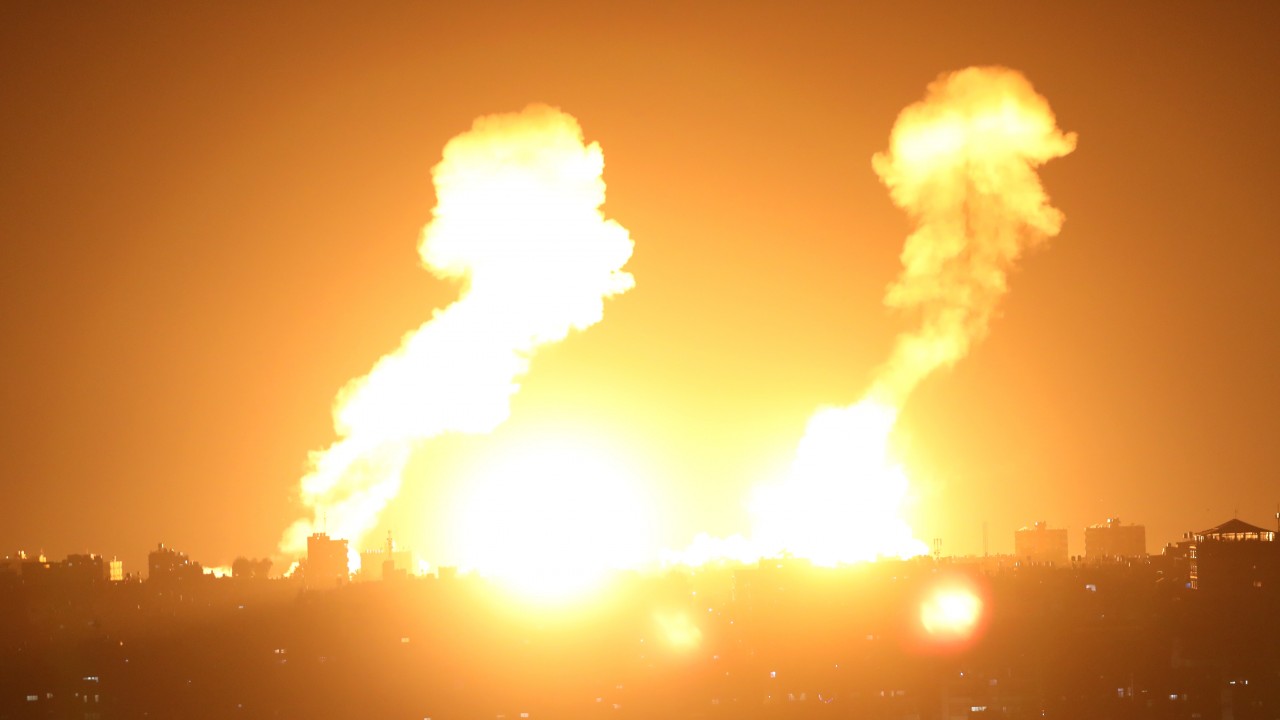 İsrail ordusu Gazze Şeridi’ne hava saldırısı düzenledi