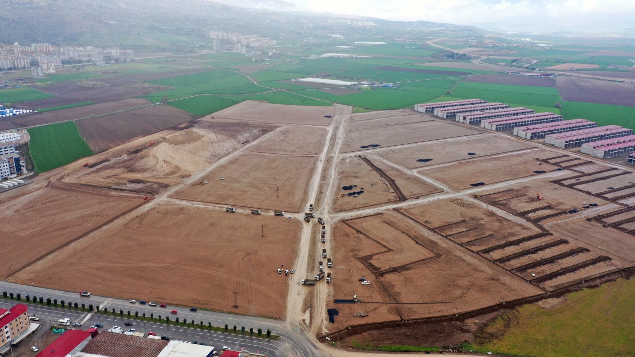 Kahramanmaraş’ta 57 futbol sahası büyüklüğünde konteyner kent kurulacak